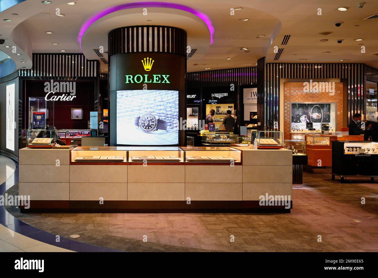 Rolex Wristwatches Shop, Dubai, UAE Stock Photo Alamy