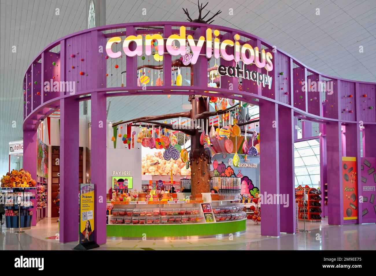 Candy Shop, Confectionery, Dubai, UAE Stock Photo