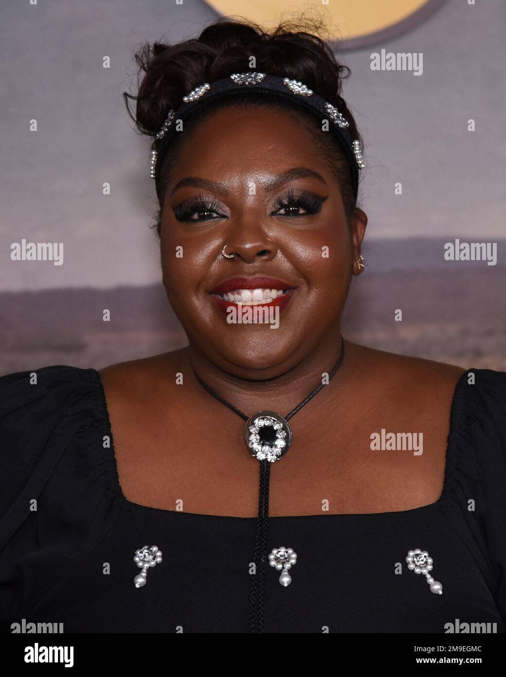 January 17, 2023, Hollywood, California, United States: Tiffany Johnson attends the Los Angeles Premiere For Peacock Original Series ''Poker Face' (Credit Image: © Billy Bennight/ZUMA Press Wire) EDITORIAL USAGE ONLY! Not for Commercial USAGE! Stock Photo