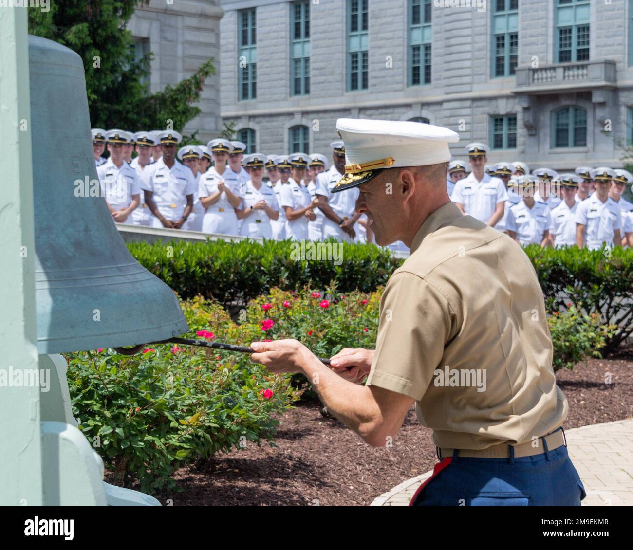 ANNAPOLIS, Md. (May 19, 2022) U.S. Naval Academy Commandant Col. James