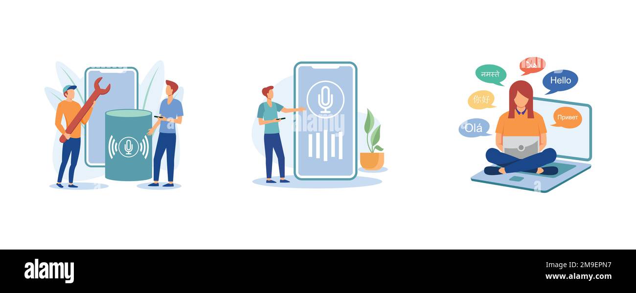 Voice assistant. Smart speaker apps development, voice control