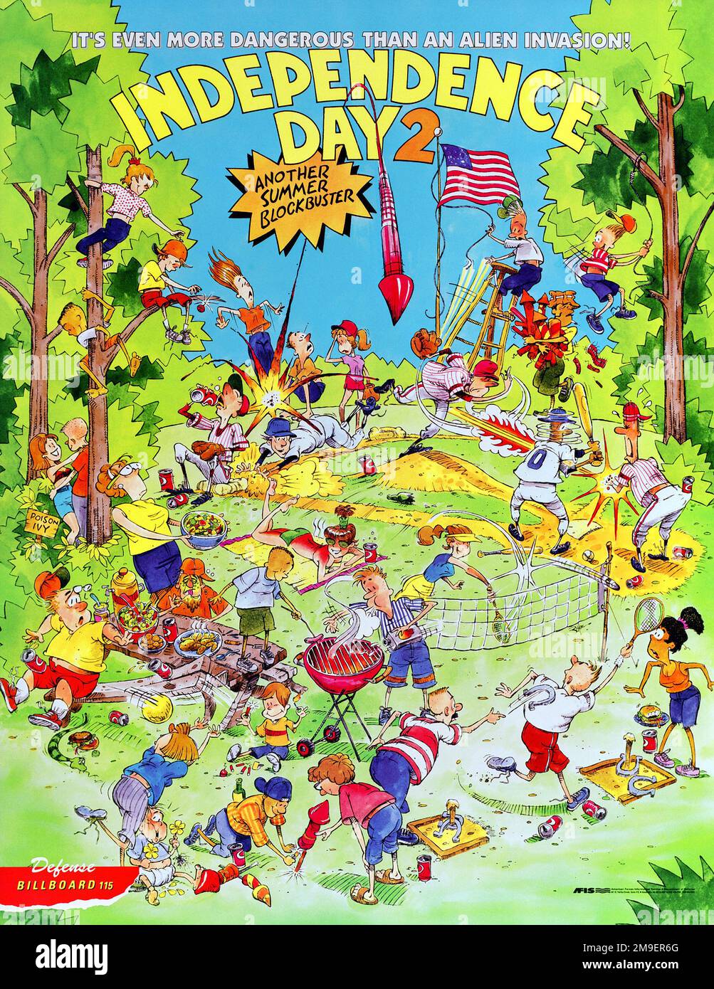 AFIS BILLBOARD POSTERS. INDEPENDENCE DAY 2-SAFETY. DEFENSE BILLBOARD ...