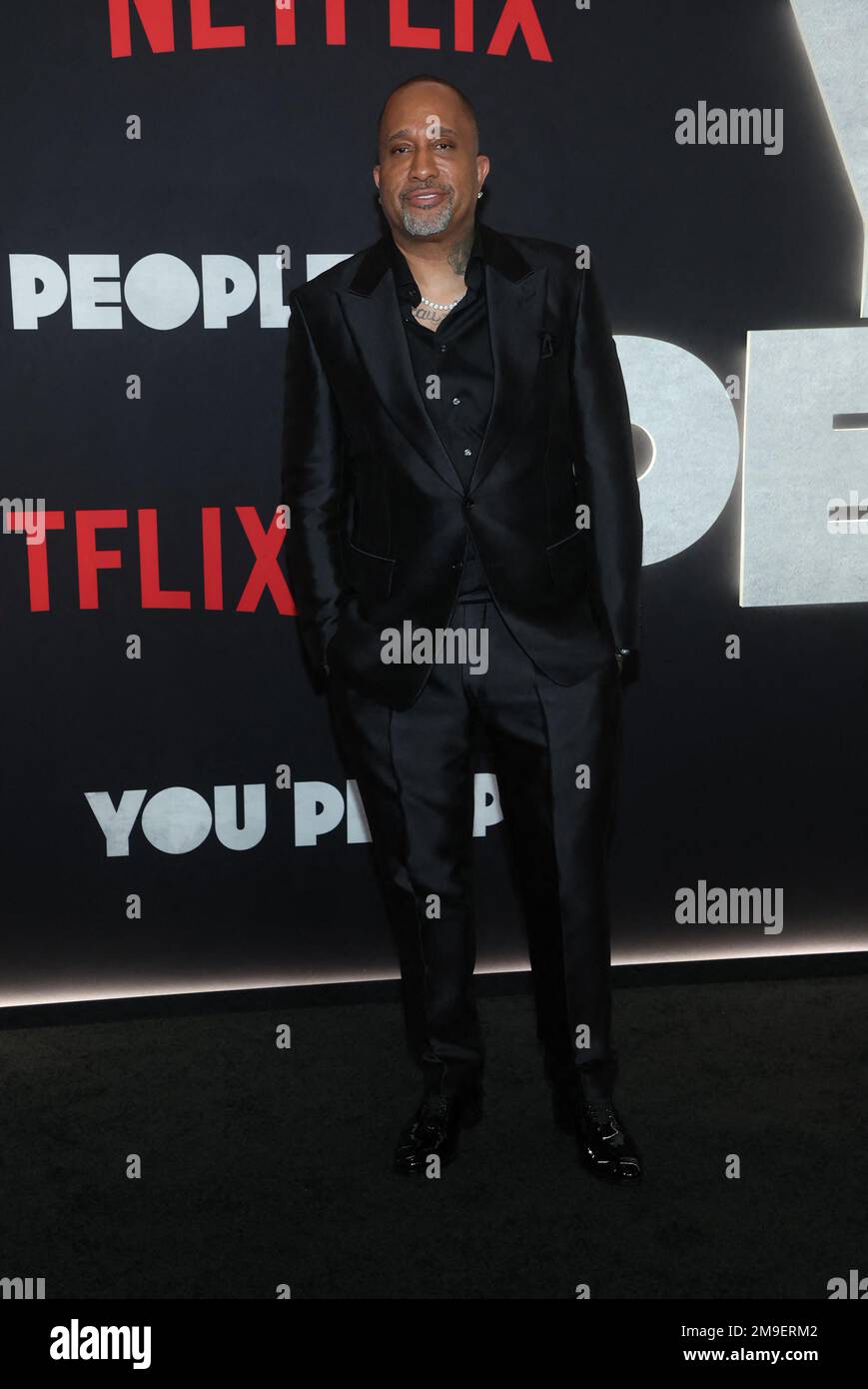 Kenya Barris, at Los Angeles Premiere Of Netflix&rsquo;s &ldquo;You People&rdquo; at