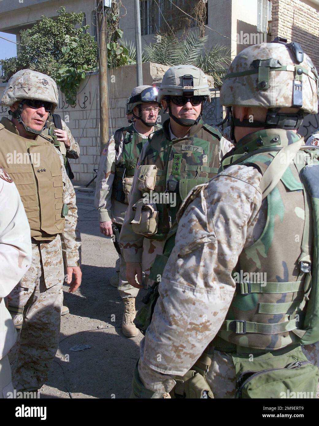 041207-M-2583M-005. Base: Fallujah State: Al Anbar Country: Iraq (IRQ) Stock Photo