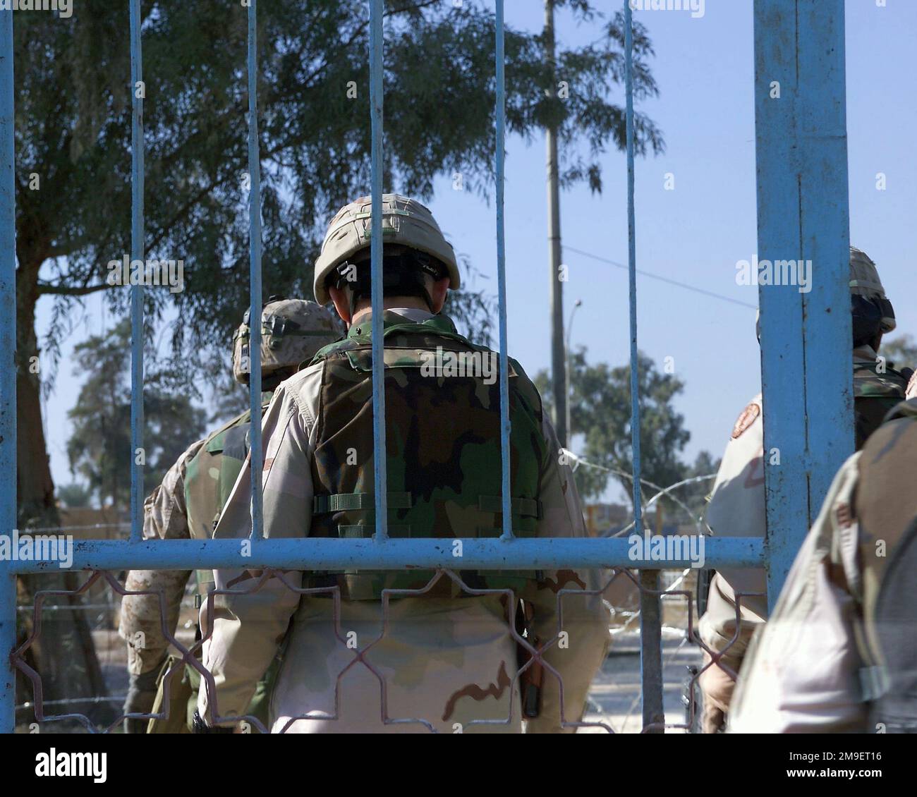 041207-M-2583M-022. Base: Fallujah State: Al Anbar Country: Iraq (IRQ) Stock Photo