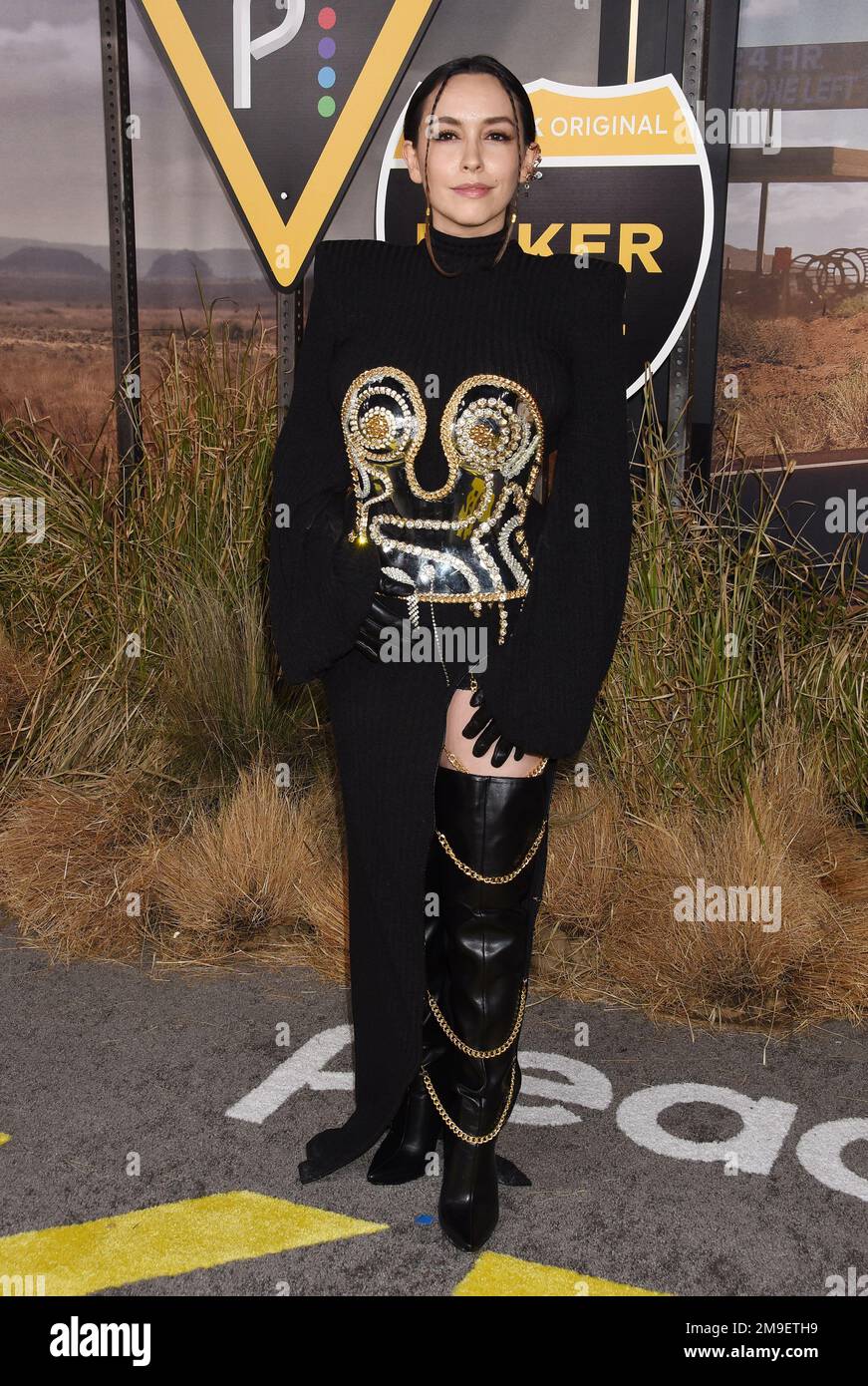 Hollywood, USA. 17th Jan, 2023. Alice Waddington arriving to Peacock's