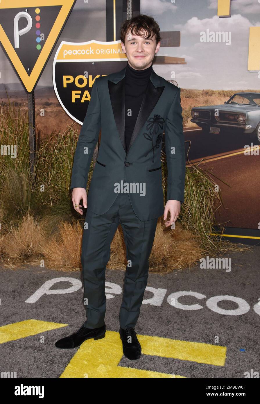 Hollywood, USA. 17th Jan, 2023. Jack Alcott arriving to Peacock&rsquo;s