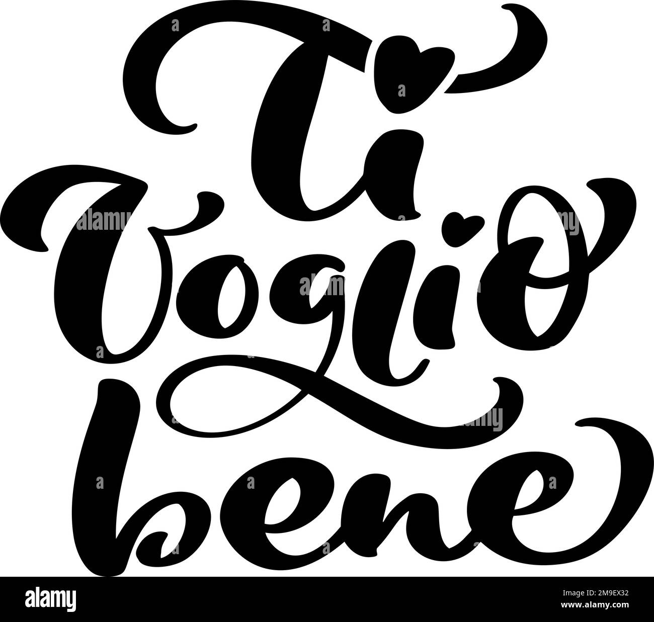 Ti voglio bene Stock Vector Images Alamy