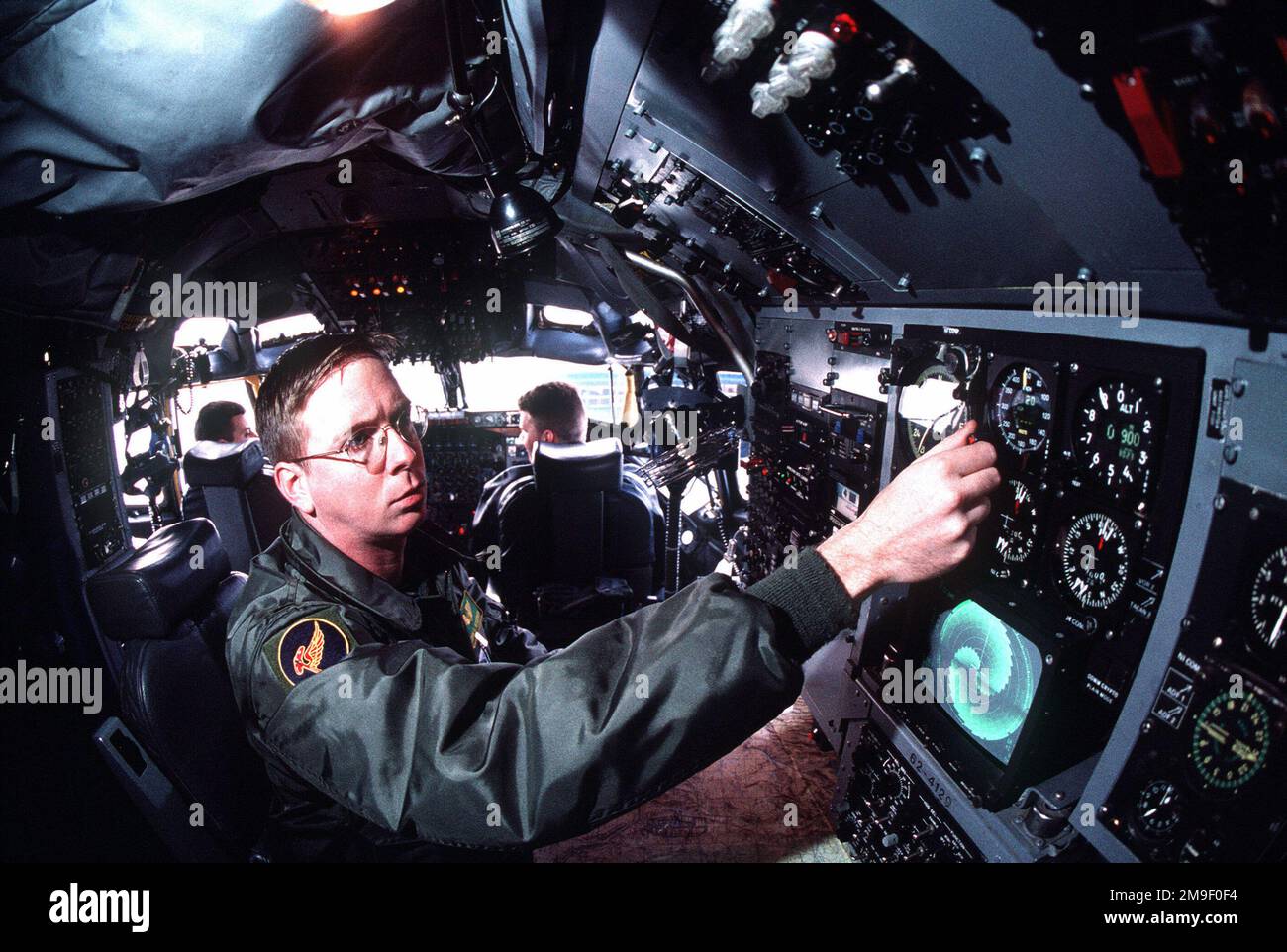 An Air Combat Command 55th Wing RC135W Rivet Joint reconnaissance