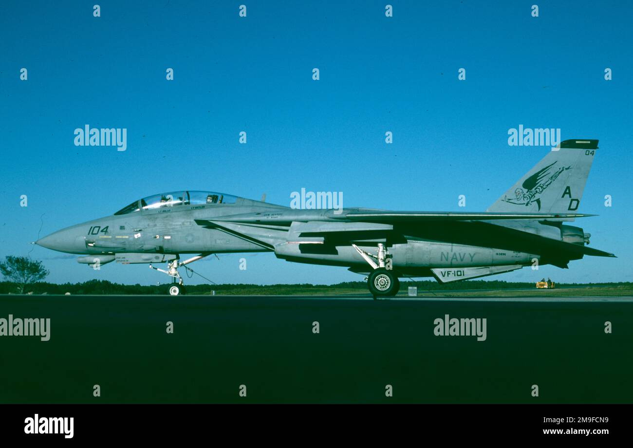 F-14D Tomcat 163896 VF-101 Stock Photo