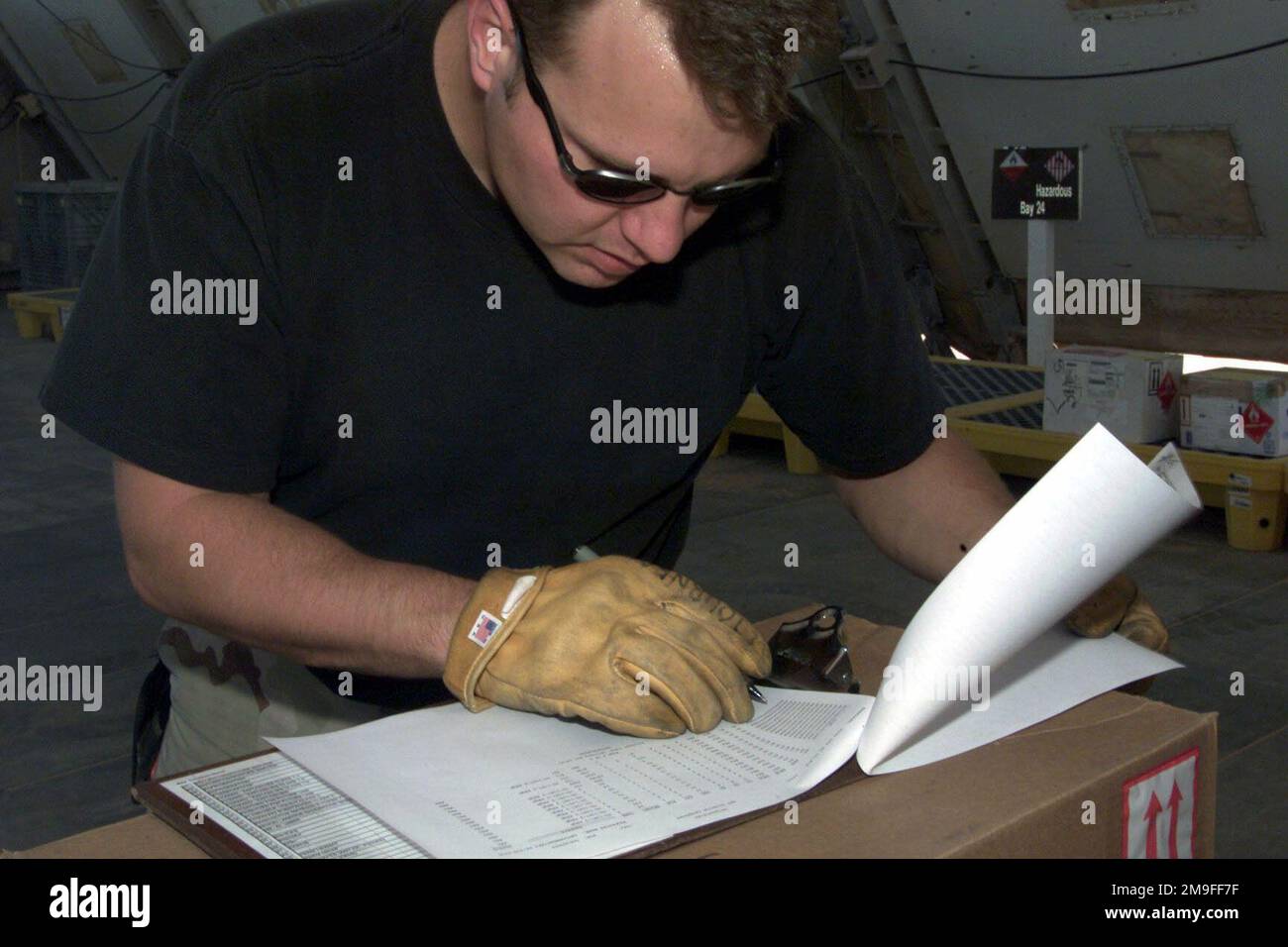 US Air Force SENIOR AIRMAN Steve Letourneau from the 8th Expeditionary