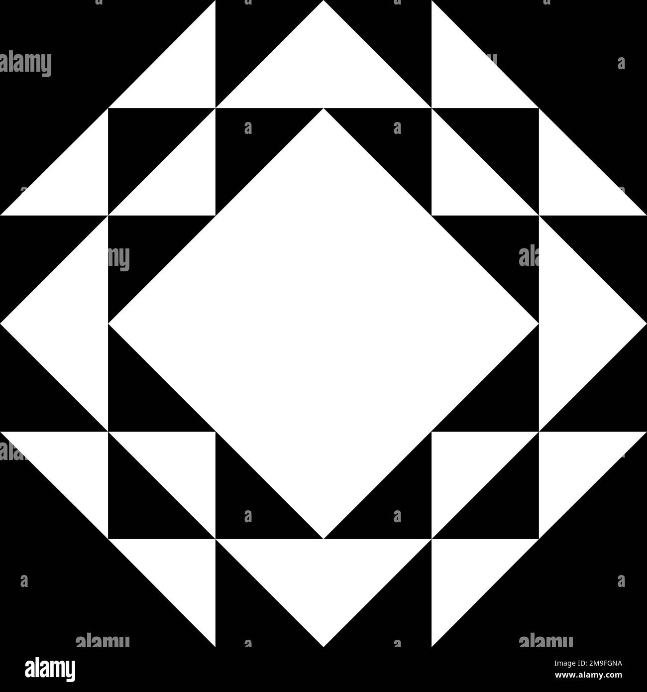 Barn quilt symbol icon Stock Photo - Alamy