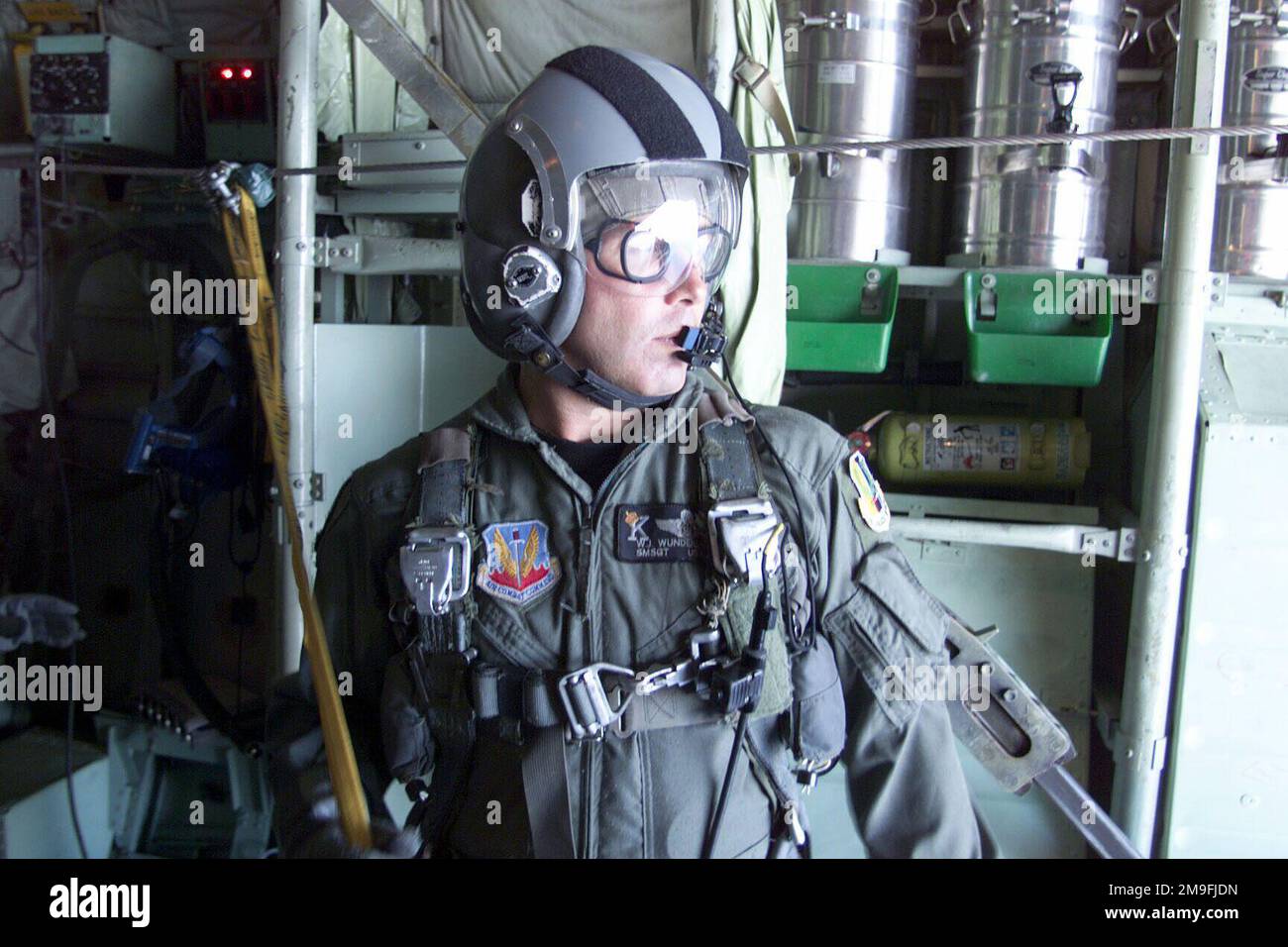 SENIOR MASTER Sergeant Bill Wunderlin a LoadMaster with the 129th ...