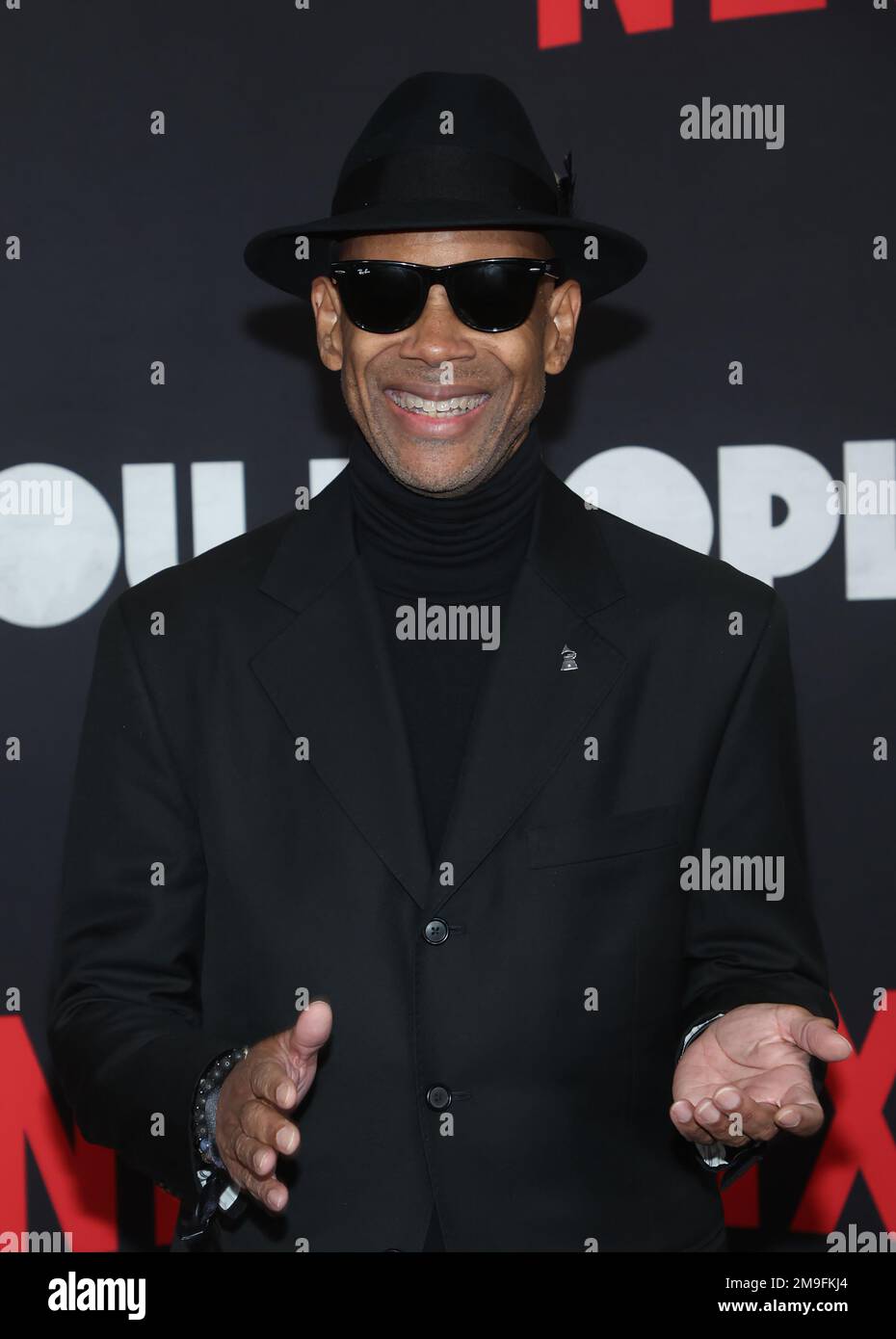 Los Angeles, Ca. 17th Jan, 2023. Jimmy Jam at the Netflix premiere of You People at the Regency