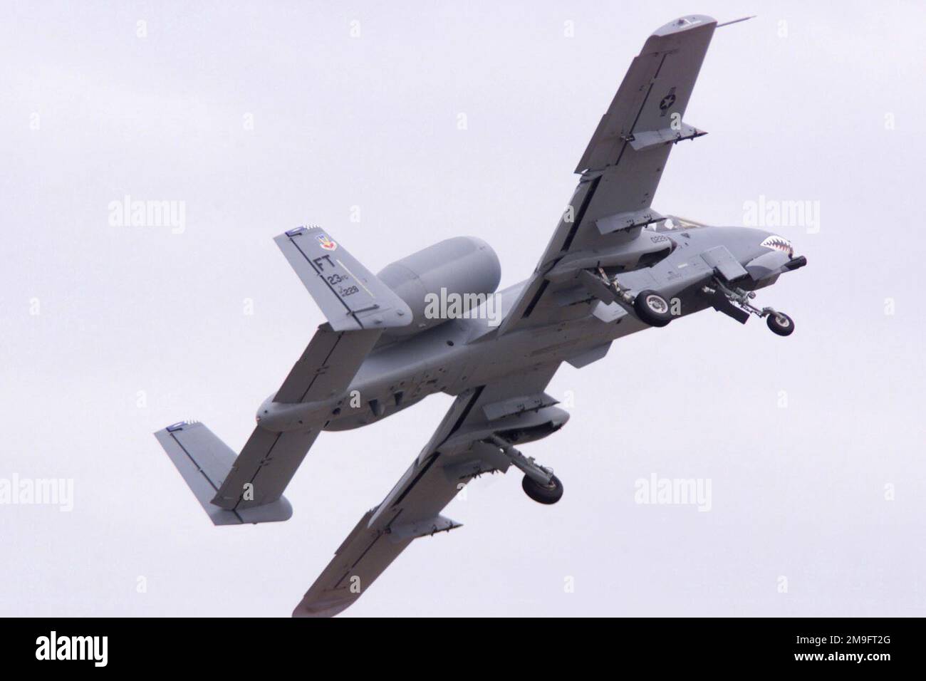 An A10A Warthog aircraft from the 23rd Wing, Pope Air Force Base