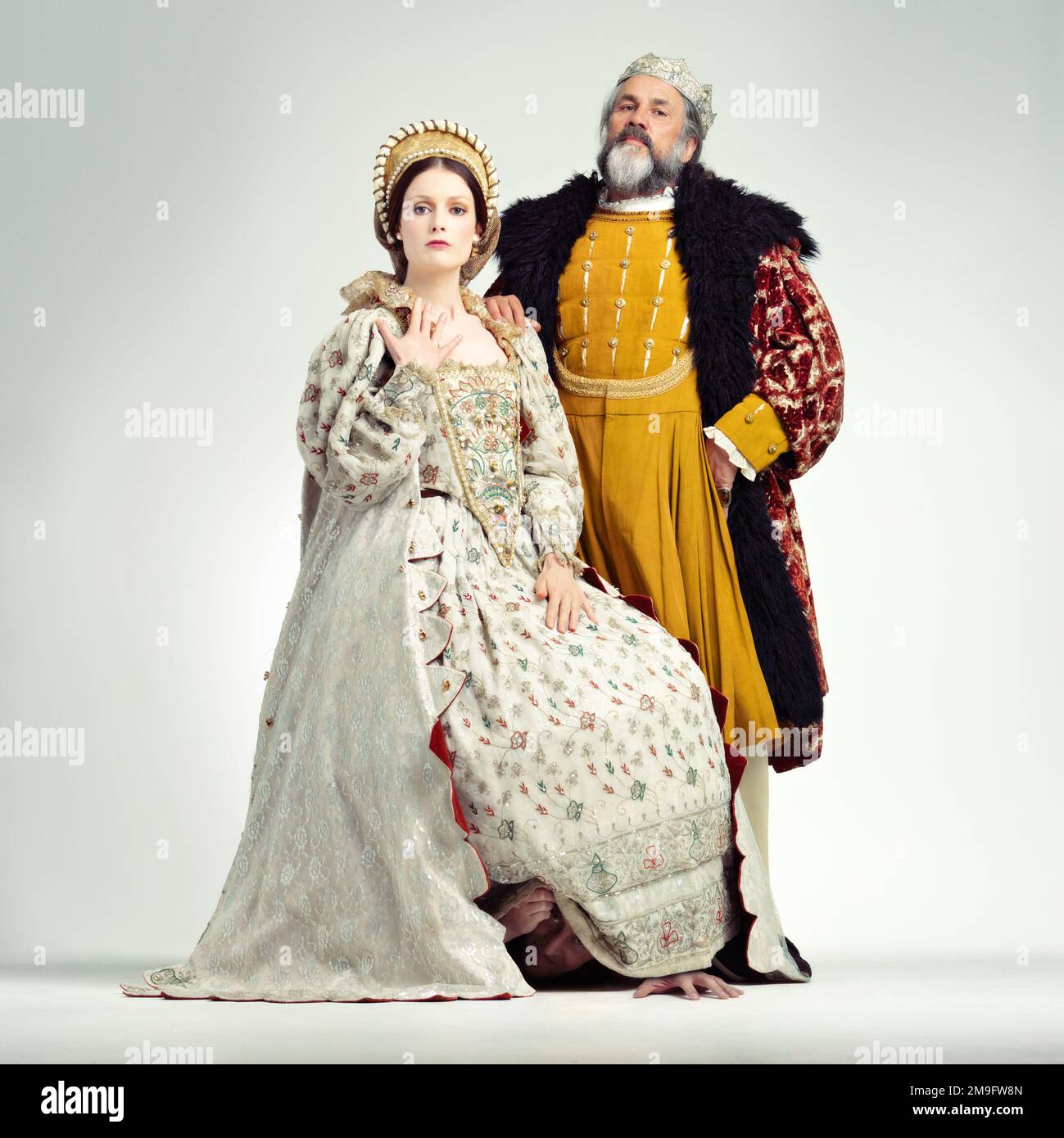 Medieval king and queen hi-res stock photography and images - Alamy