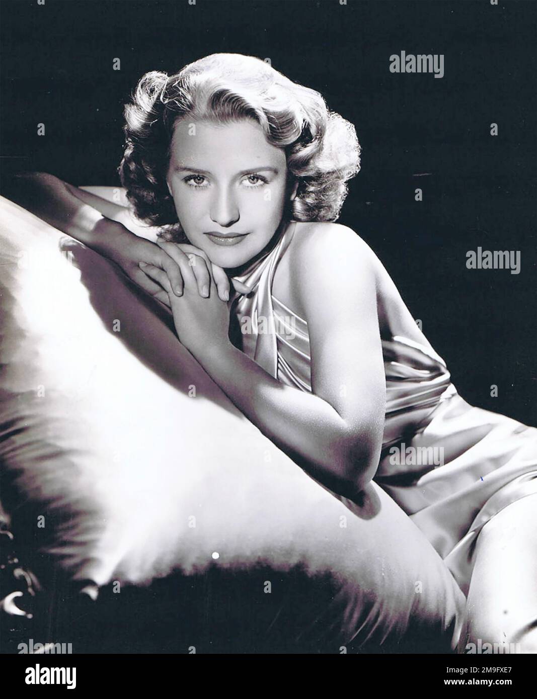 PRISCILLA LANE (1915-1995) American film actress in §939 Stock Photo
