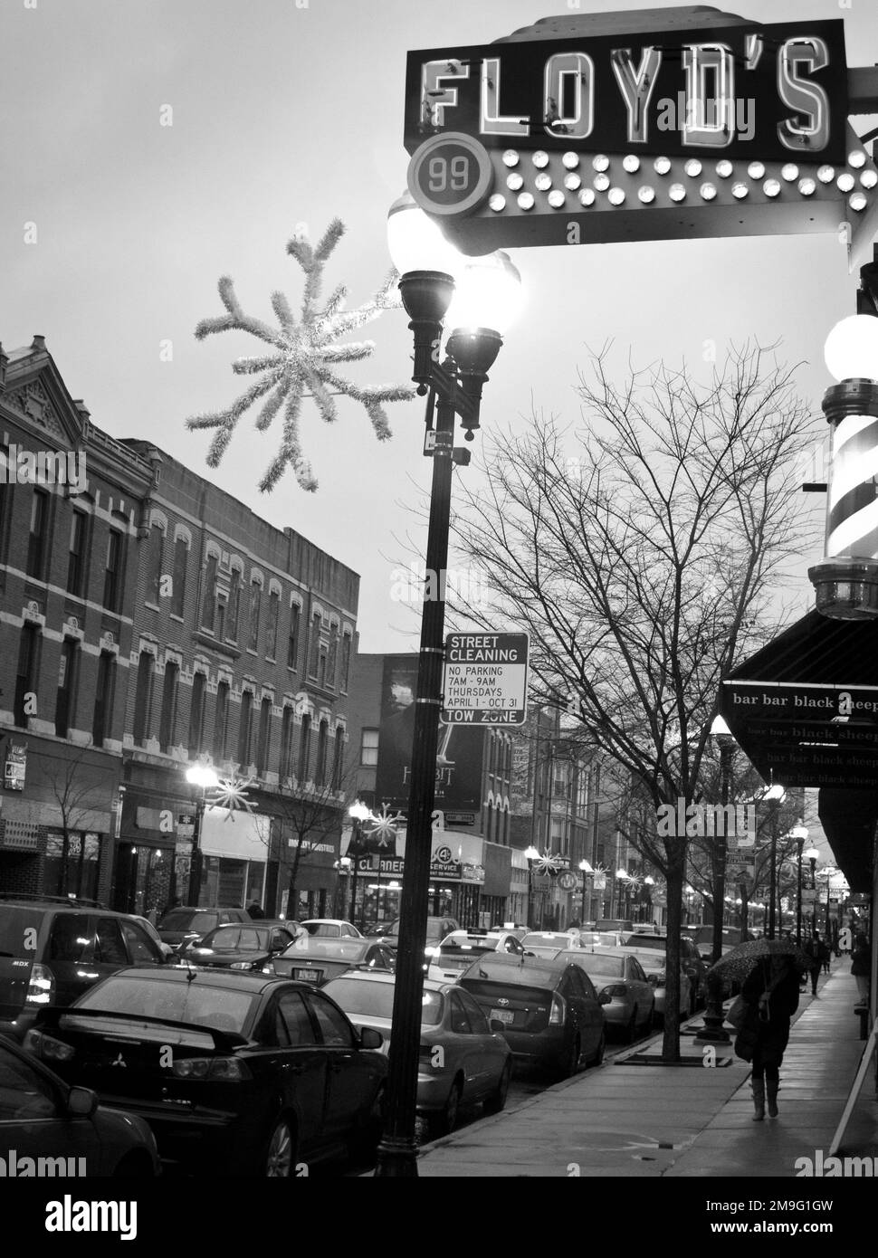 Chicago, usa, street Black and White Stock Photos & Images Alamy