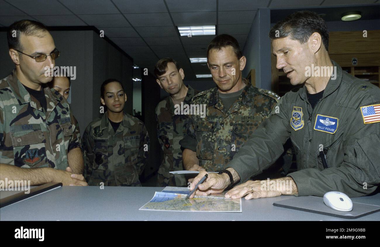 General Wally Roode US Air Force Brigadier General Wally Pickard from the 108th Air ...