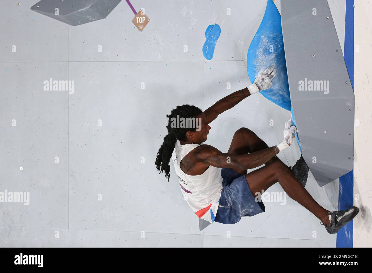 AUG 5, 2021 TOKYO, JAPAN Mickael MAWEM of France competes in the