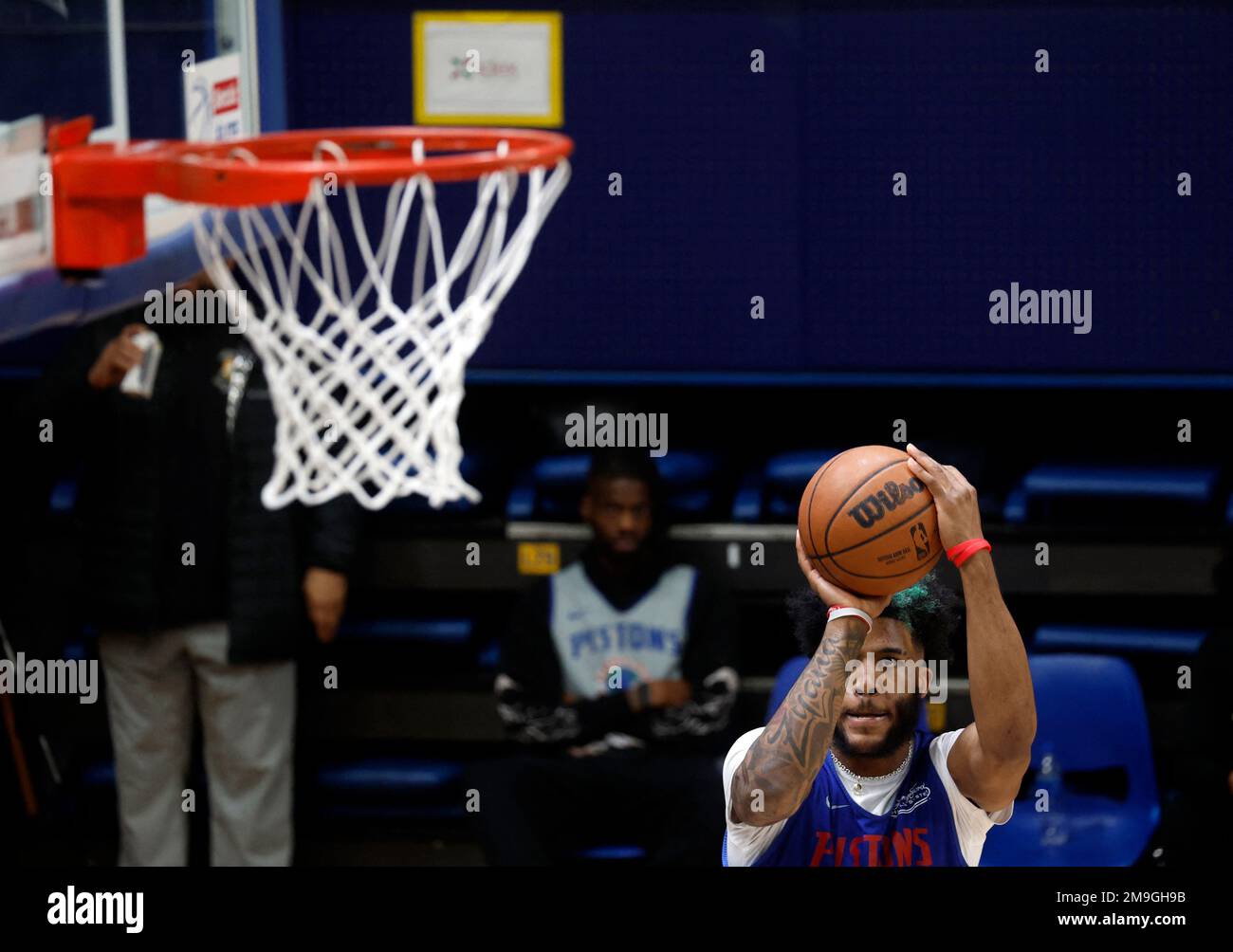 Basketball NBA Paris Game 2023 Detroit Pistons Training Palais des sports MarcelCerdan Basketball NBA Paris Game 2023 Detroit Pistons Training Palais des sports MarcelCerdan