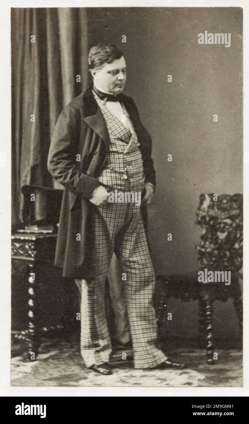 Vintage 19th century photo - Prince Napoléon-Jérôme Bonaparte Stock ...