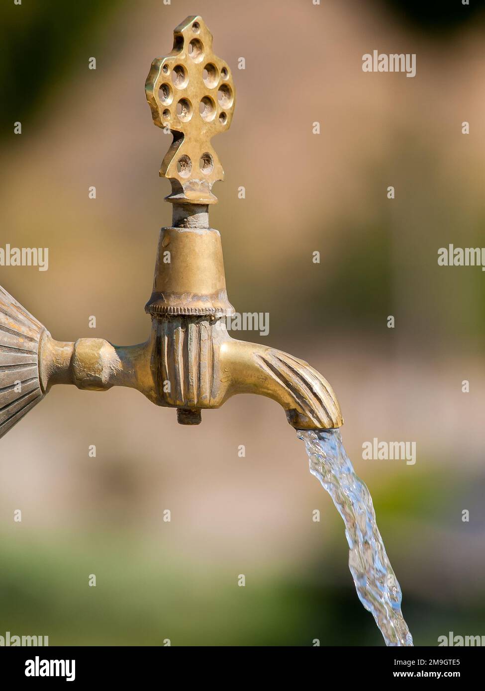 Old water tap Stock Photo