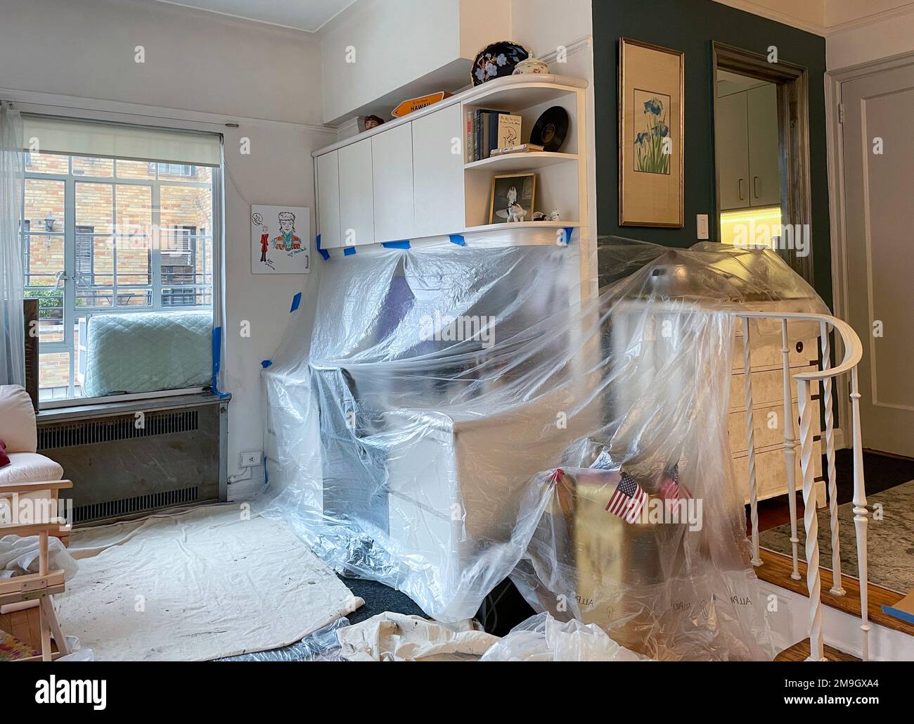 Manhattan Apartment prepared for home improvement, New York City, USA 2023 Stock Photo Alamy