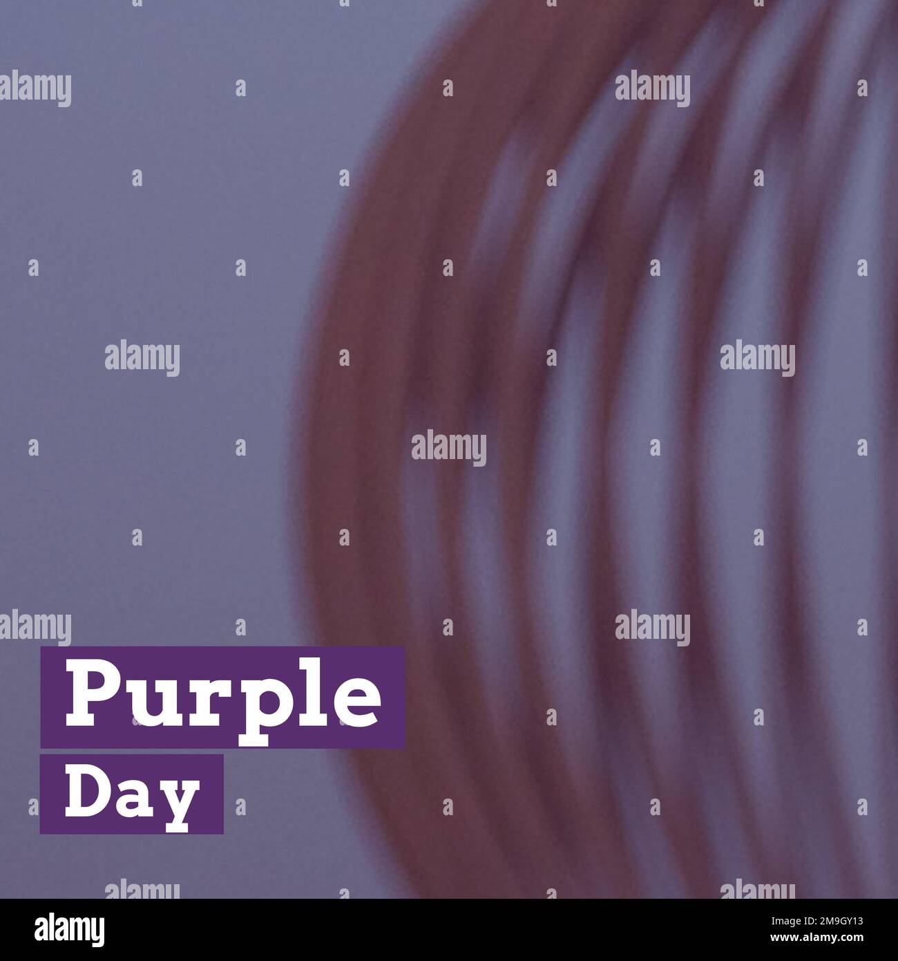 Animation purple shapes over people hi-res stock photography and images ...
