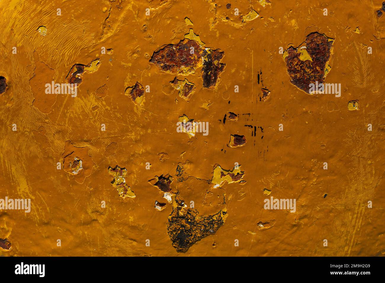 Rusty Grunge Surface on metal  Stock Photo