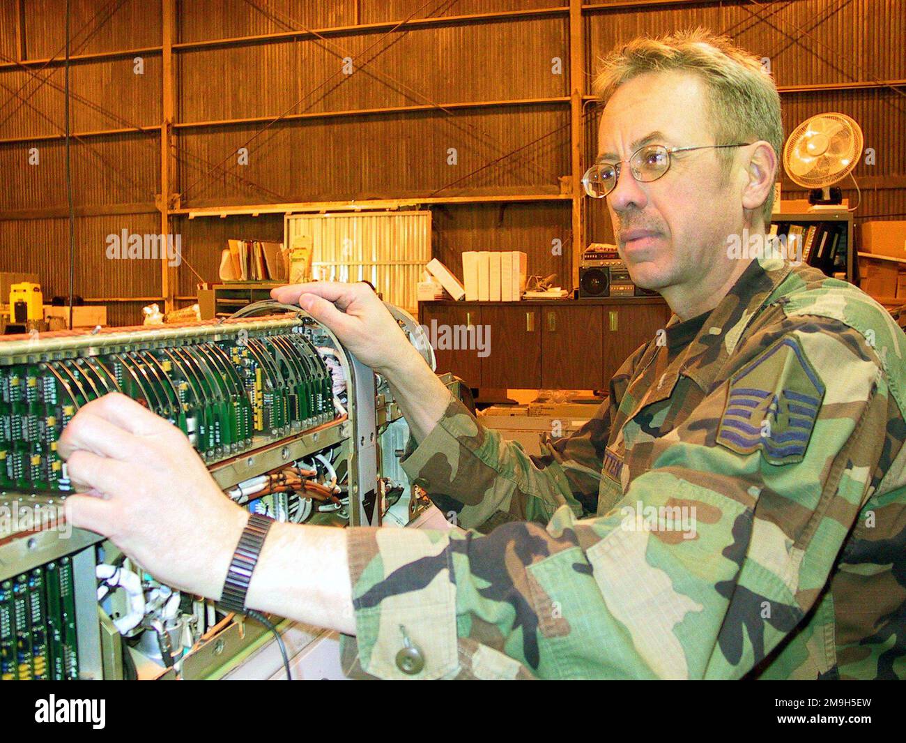 011211-F-4006S-005. Subject Operation/Series: NOBLE EAGLE 2001 Base: Duluth State: Minnesota (MN) Country: United States Of America (USA) Scene Major Command Shown: ANG Stock Photo