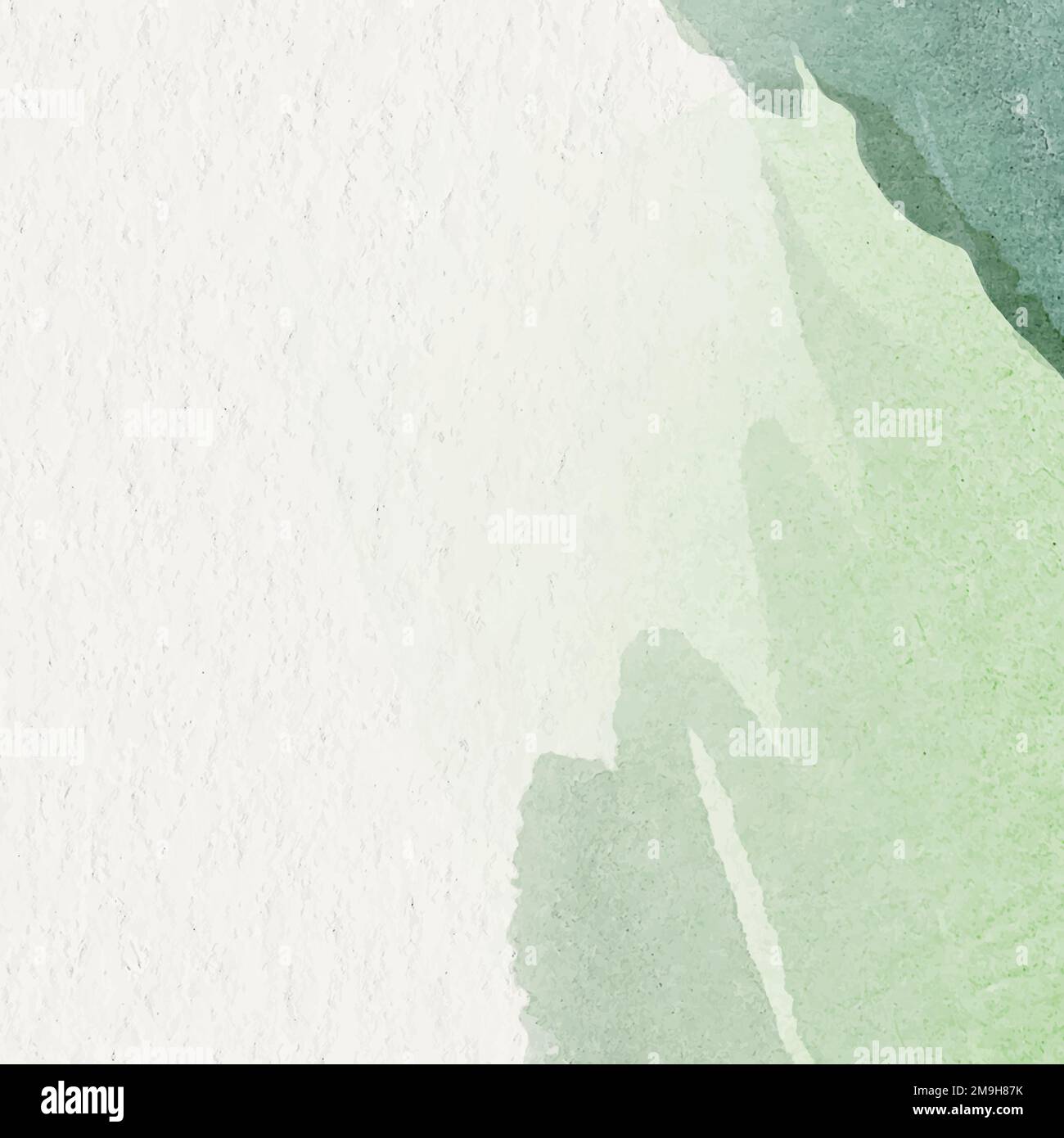 Green watercolor on a beige background vector Stock Vector Image & Art ...