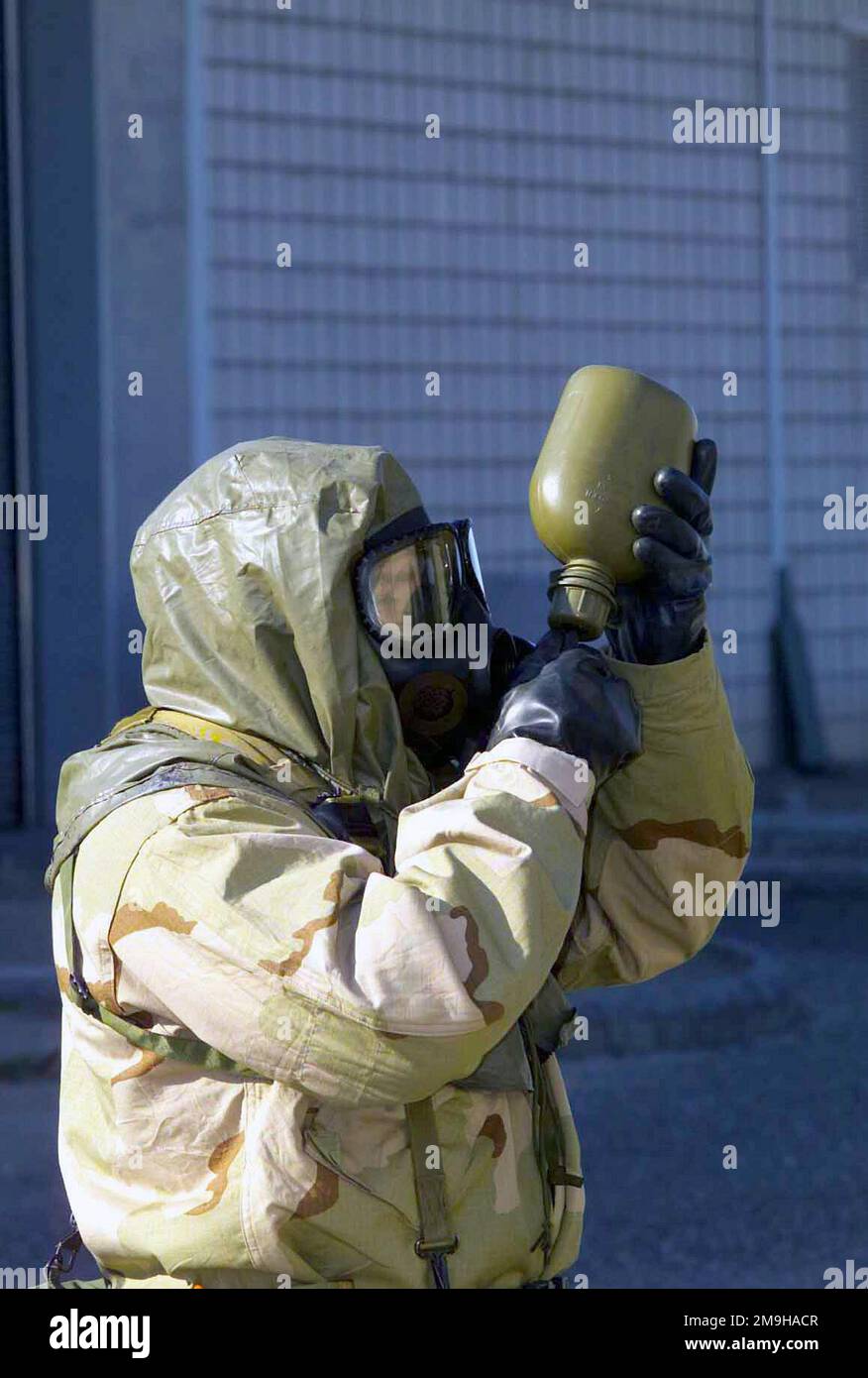 In MissionOriented Protective Posture response level 4 (MOPP4) gear