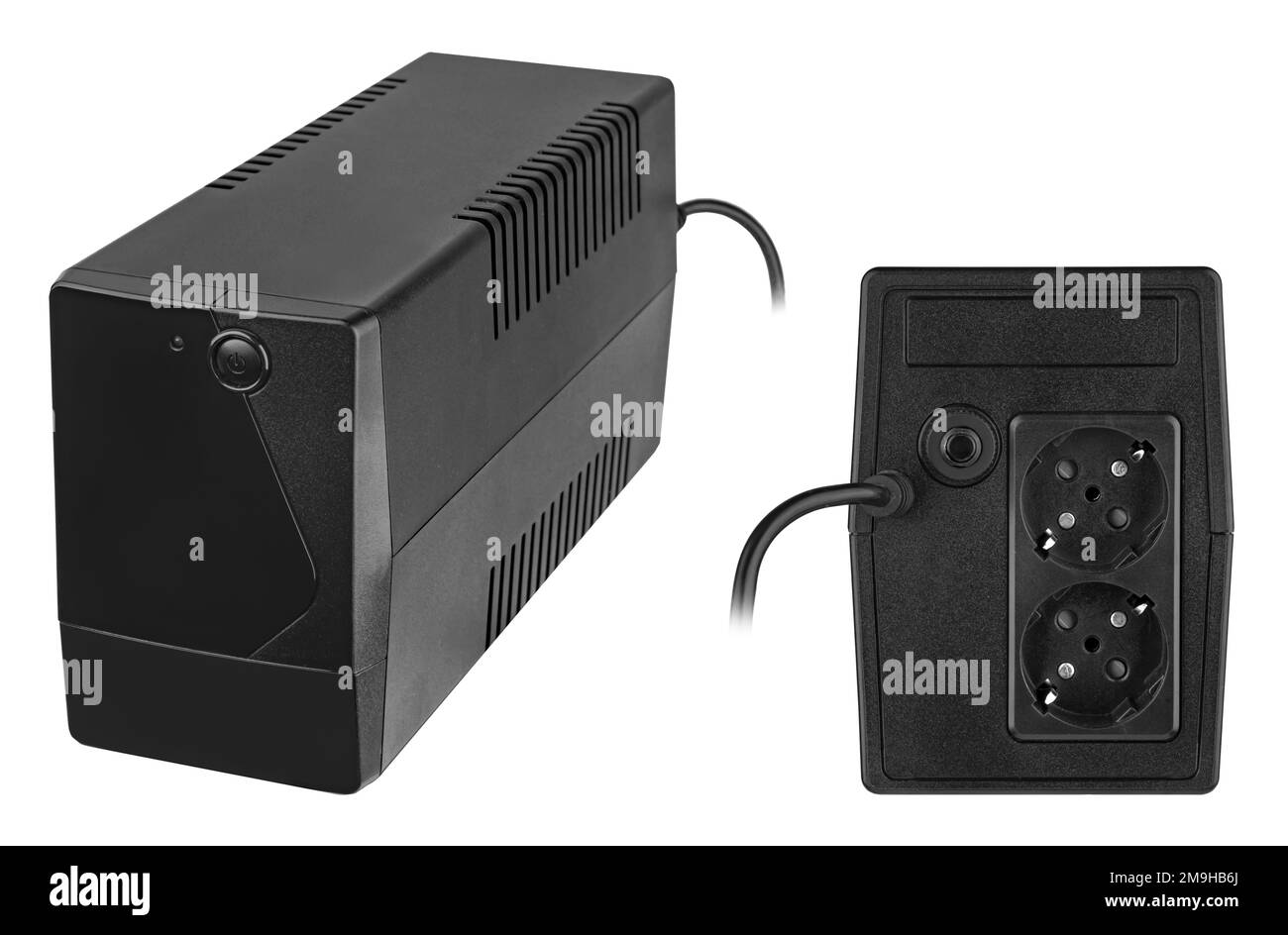 uninterruptible power supply for a computer, isolated on a white
