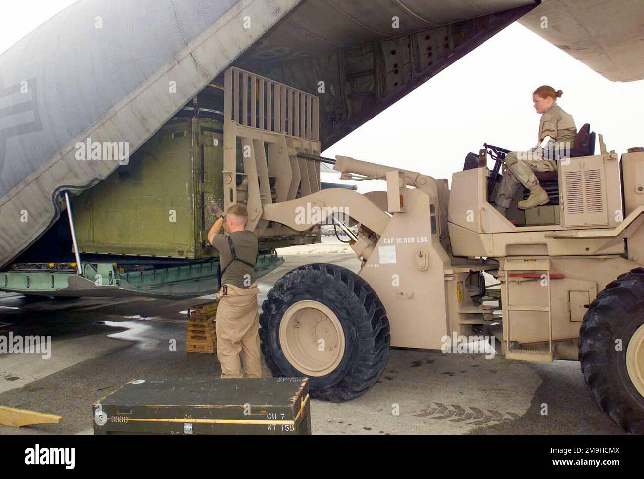 Placing A WRSK War Readiness Spares Kit Pallet On The Rear Ramp An does-ups-really-have-the-highest-paid-driver-s-in-the-trucking-industry