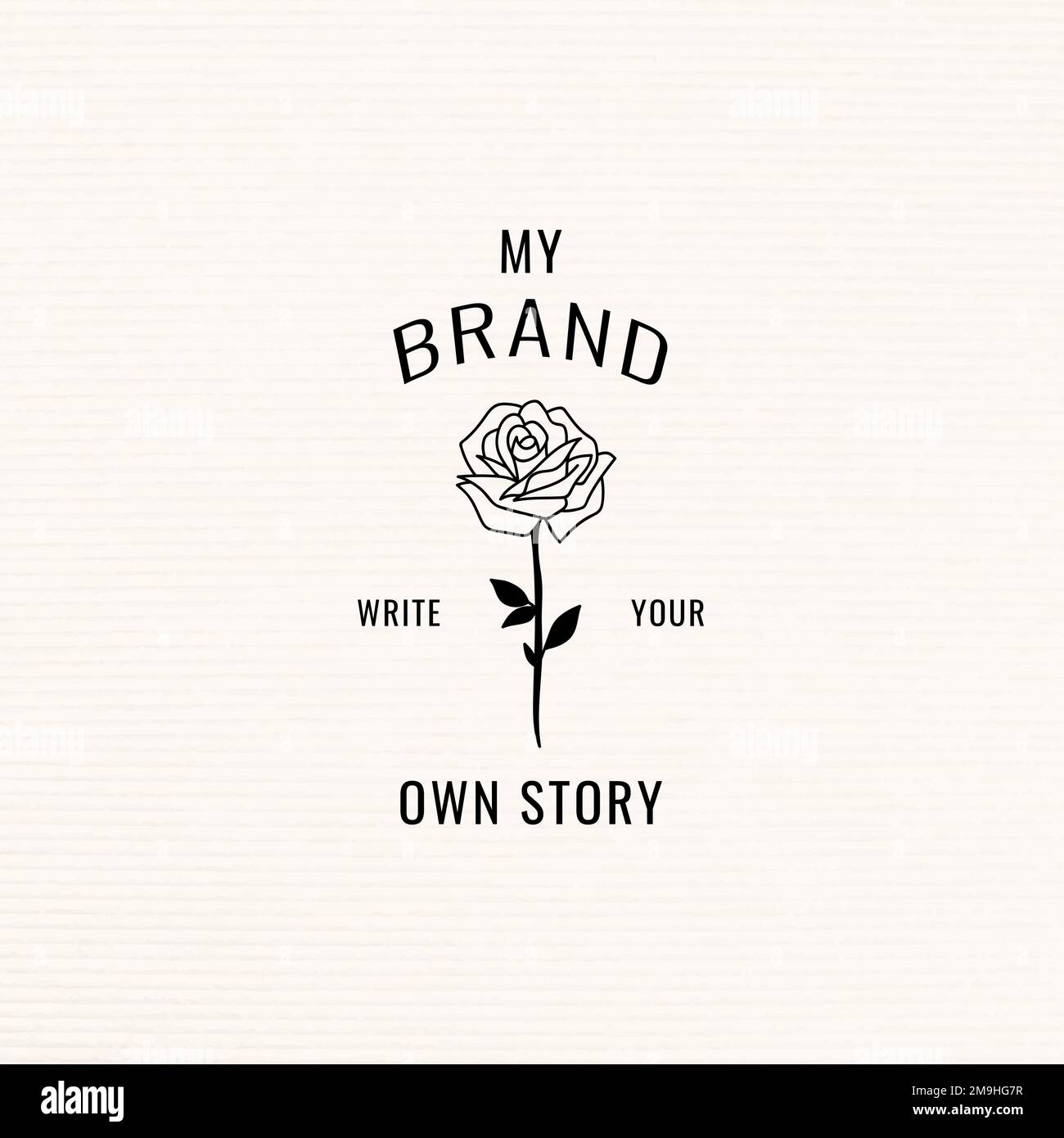 Write Your Own Story Branding Template Vector Stock Vector Image Art write-your-own-story-branding-template-vector-stock-vector-image-art