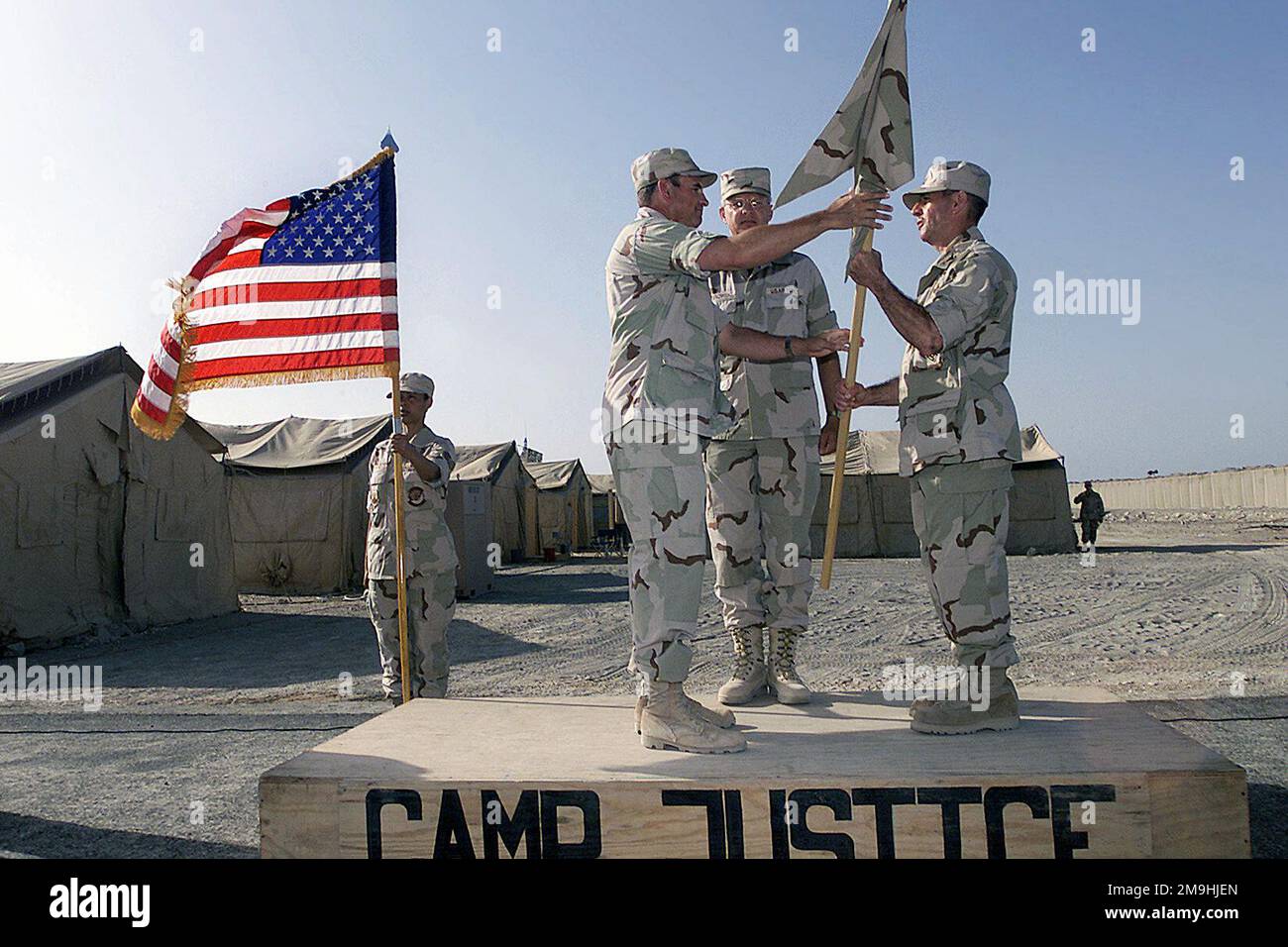 020403-F-0675P-004. Subject Operation/Series: ENDURING FREEDOM Base: Camp  Justice, Masirah Country: Oman (OMN) Scene Major Command Shown: ANG Stock  Photo - Alamy