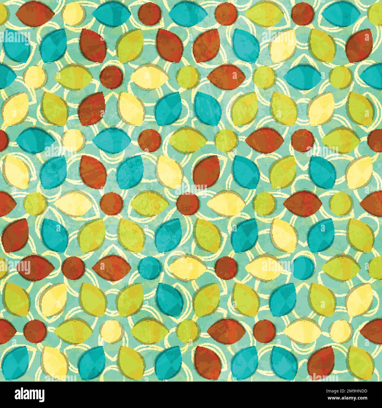 watercolor flowers seamless pattern Stock Vector Image & Art - Alamy
