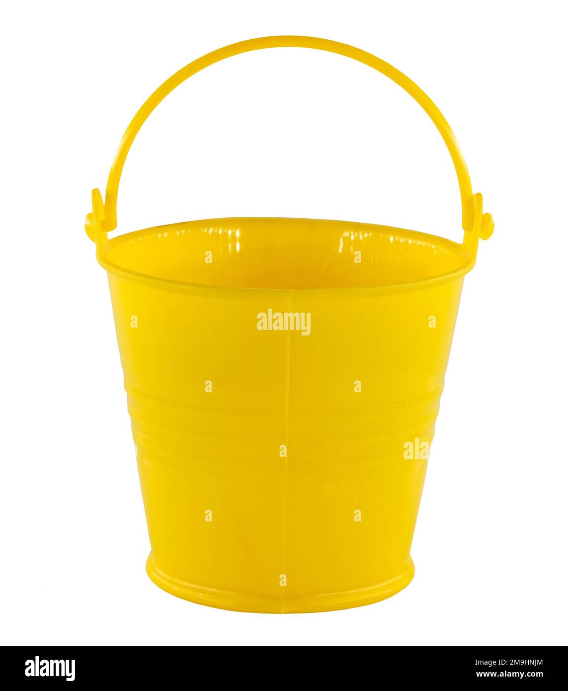 Small decorative bucket for planting houseplants or stationery. Plastic