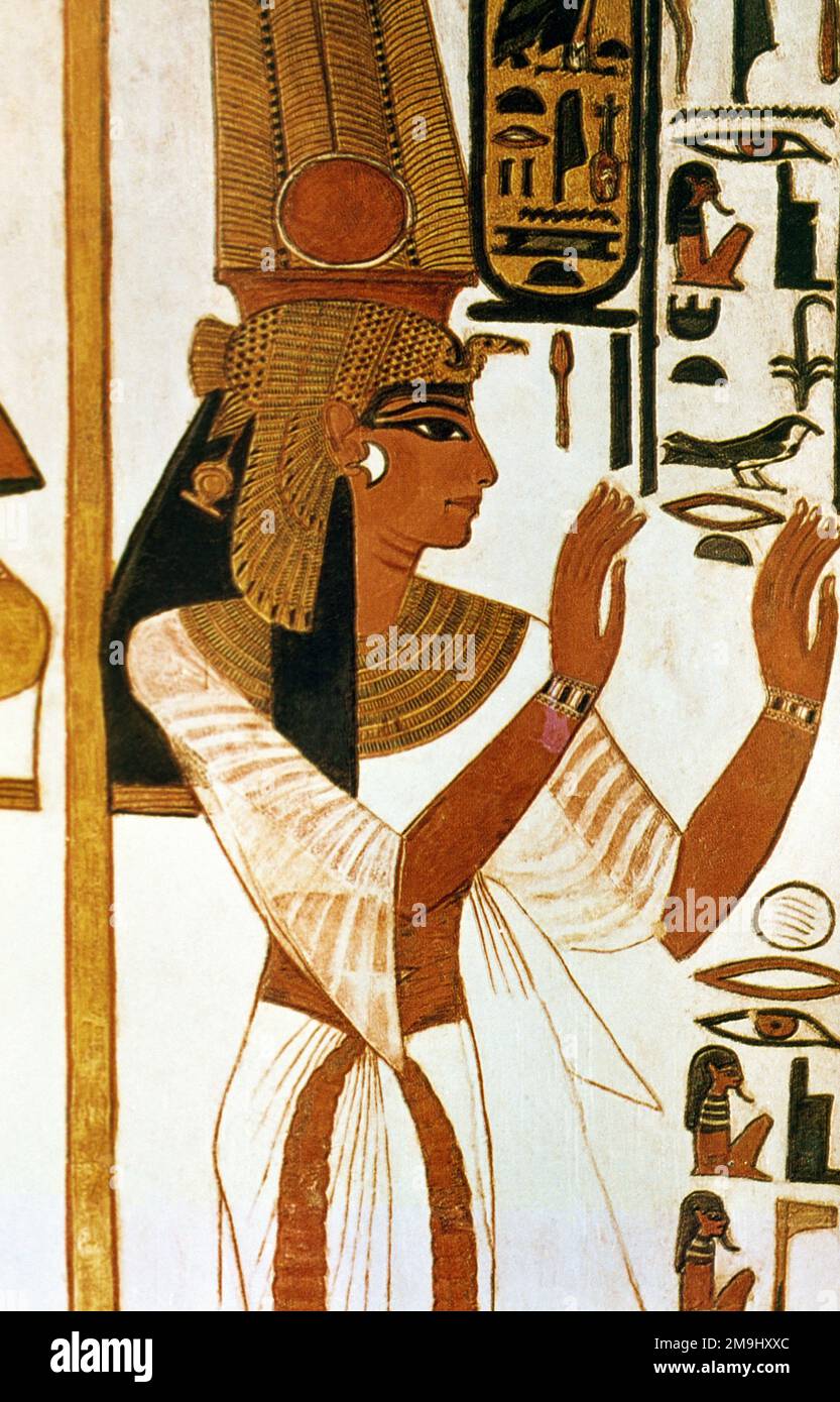 Nefertiti Tomb Painting