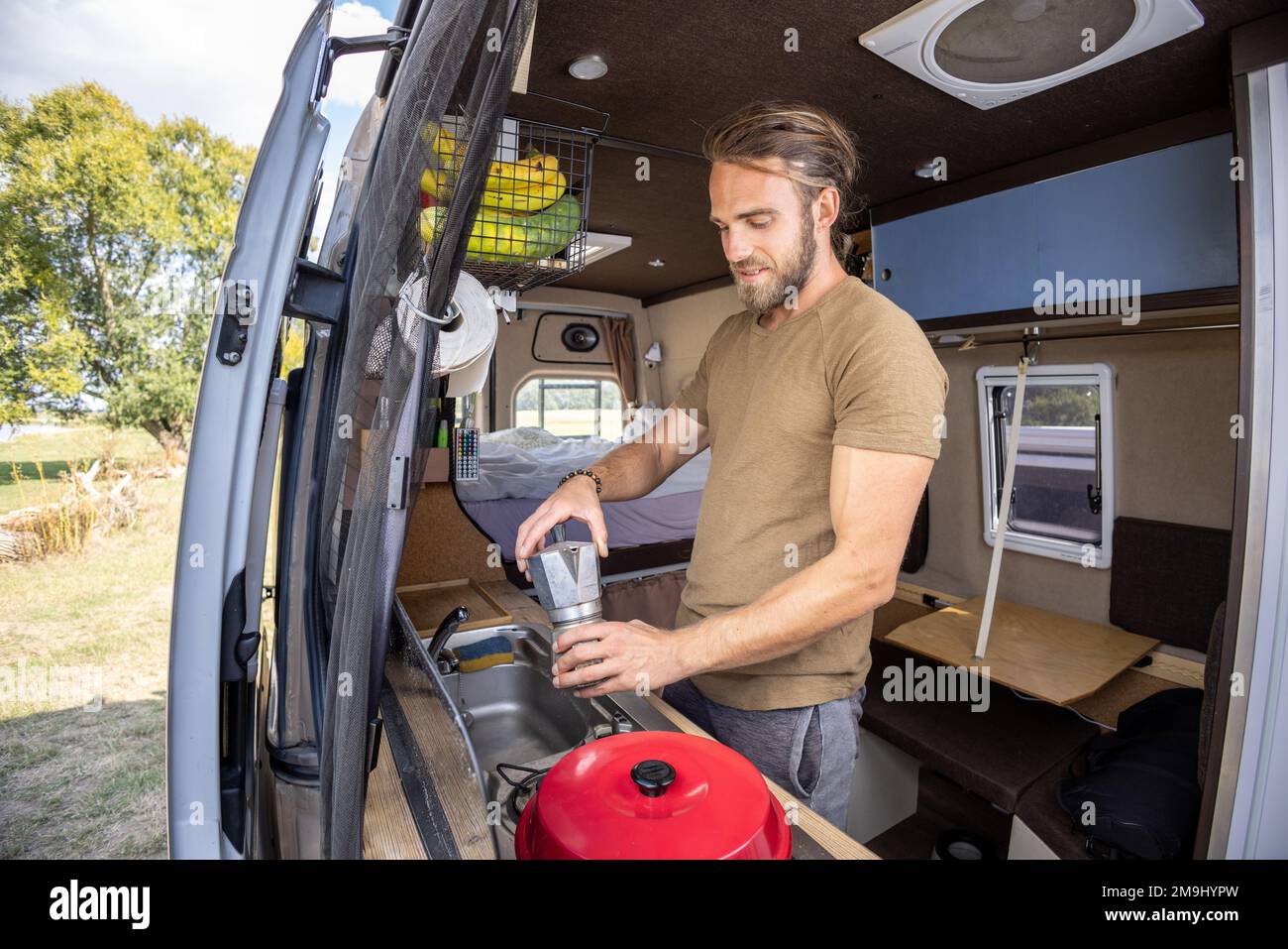 Mobile coffee van hires stock photography and images Alamy