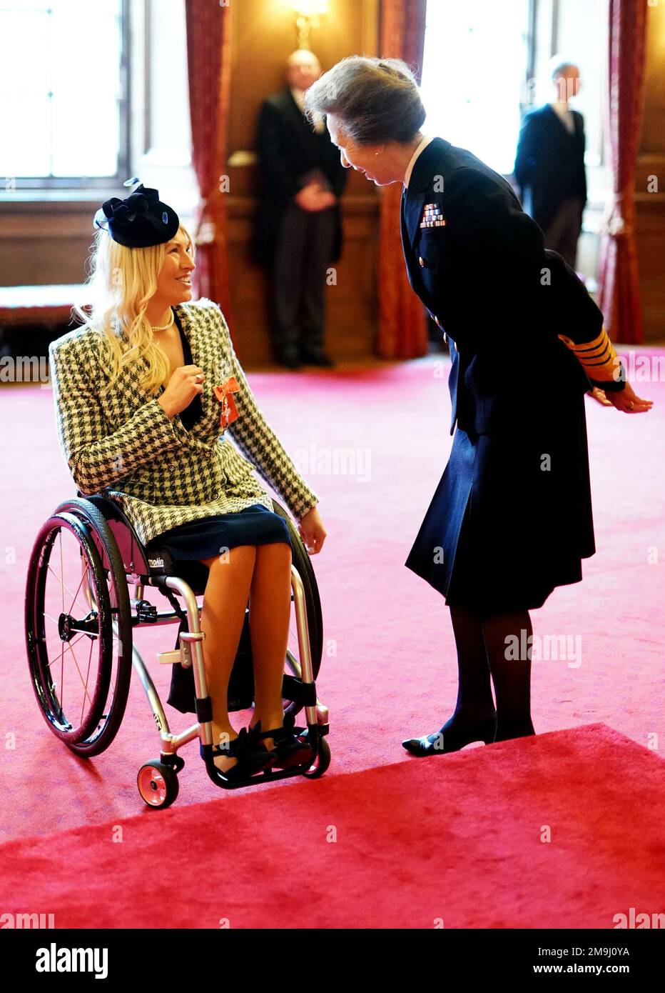 Samantha Kinghorn, para athlete, from Wybunbury, is made a Member of