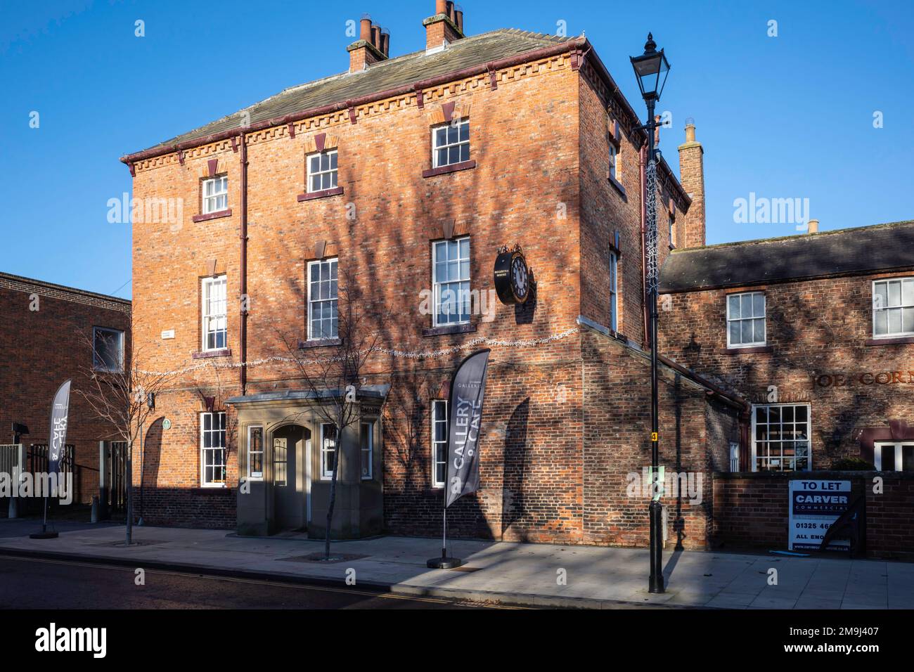 Jo Cornish Landscape Photography. Art Gallery & Cafe, Register House, Zetland Street, Northallerton North Yorkshire DL6 1NA Stock Photo