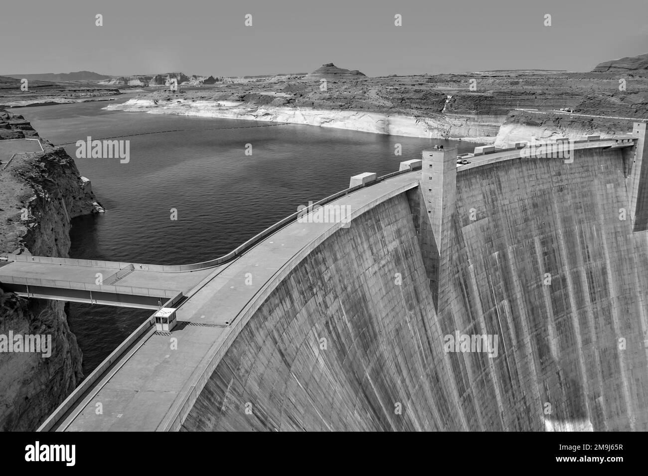 famous Glen canyon dam near Page, Arizona, USA Stock Photo Alamy