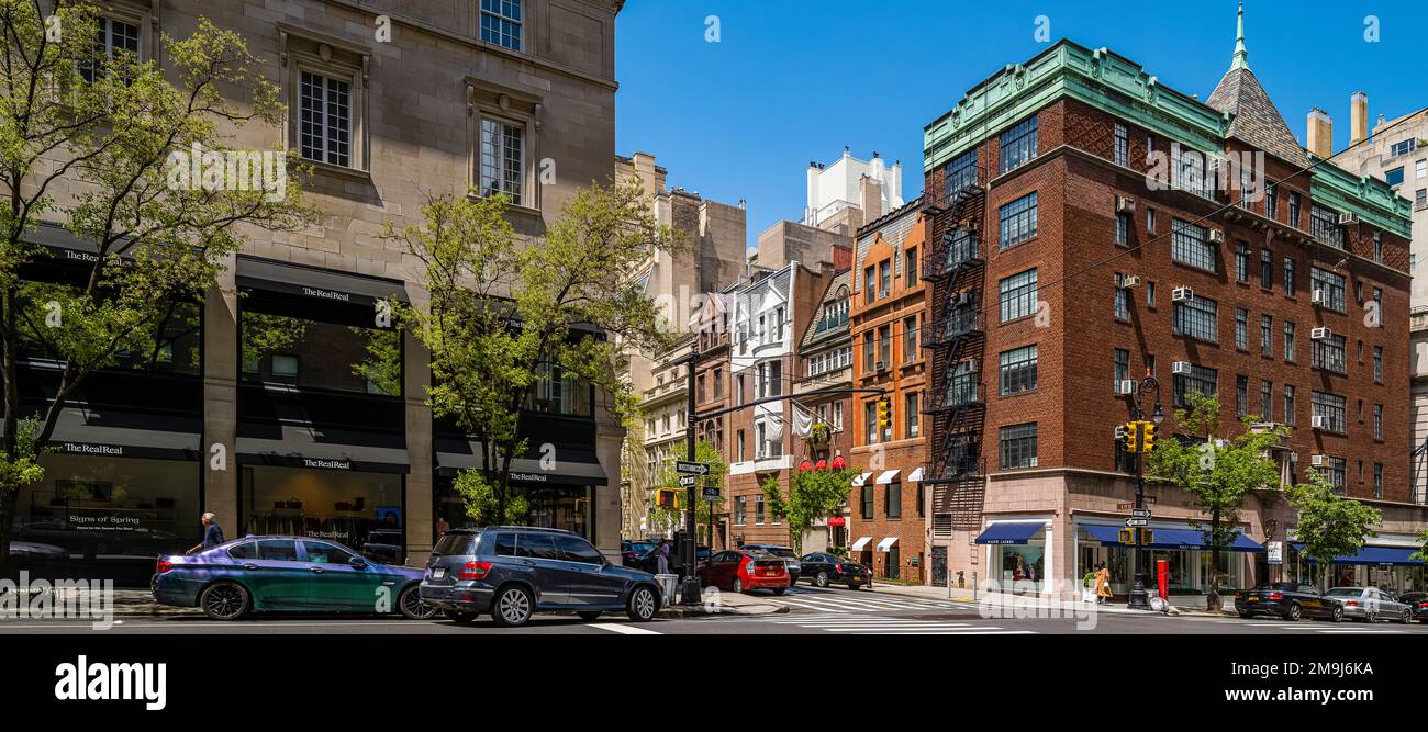 Madison Avenue, New York City, New York, USA Stock Photo - Alamy