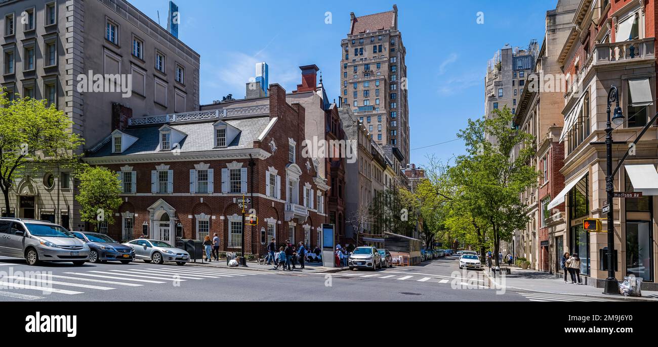 Madison Avenue, New York City, New York, USA Stock Photo - Alamy