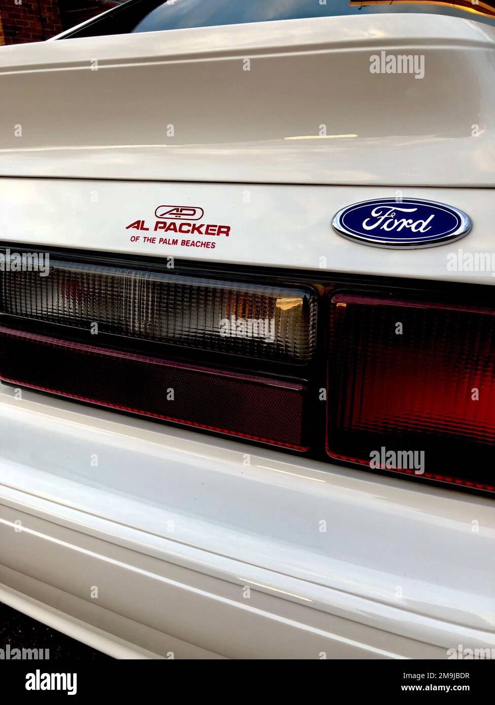 Taillights on a 1993 (fox body) Mustang Stock Photo - Alamy