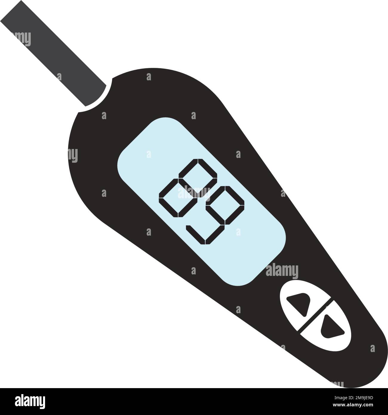 blood sugar meter icon.vector illustration symbol design Stock Vector
