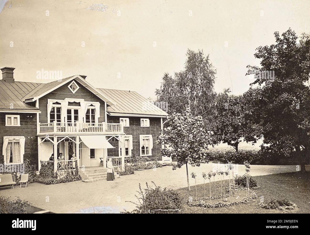 Mårbacka, Sweden 1912 Stock Photo