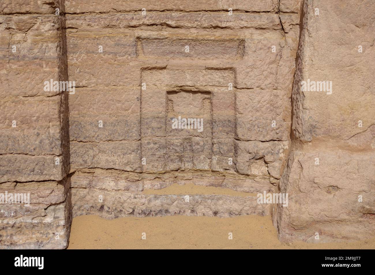 Tombs of The Nobles Aswan, Upper Egypt Stock Photo